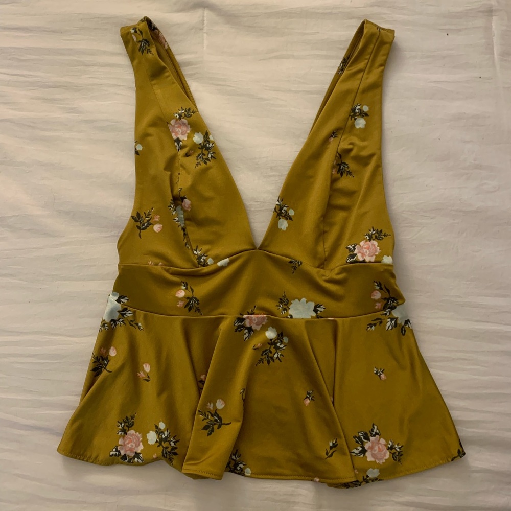 Urban Outfitters Deep V Tank